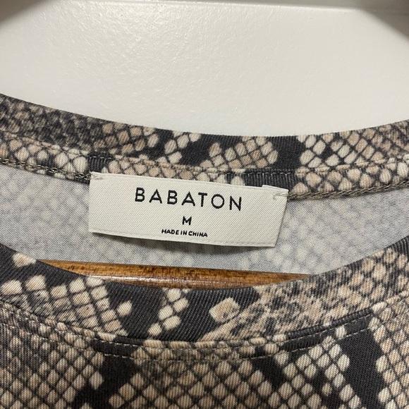 Babaton snake print tee - Picture 2 of 2